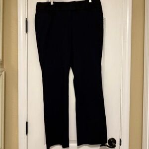Women’s The Limited exact stretch navy bootcut slacks. New with tags.